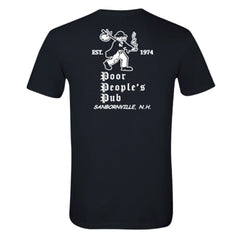 Poor People's Pub 1974 "First Design" T-Shirt in Black