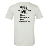 Poor People's Pub 1974 "First Design" T-Shirt in White