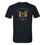 Poor People's Pub 1985 "Wipe It, Shake It" T-Shirt in Black