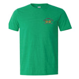 Poor People's Pub 1985 "Wipe It, Shake It" T-Shirt in Heather Irish Green