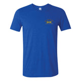 Poor People's Pub 1985 "Wipe It, Shake It" T-Shirt in Heather Royal