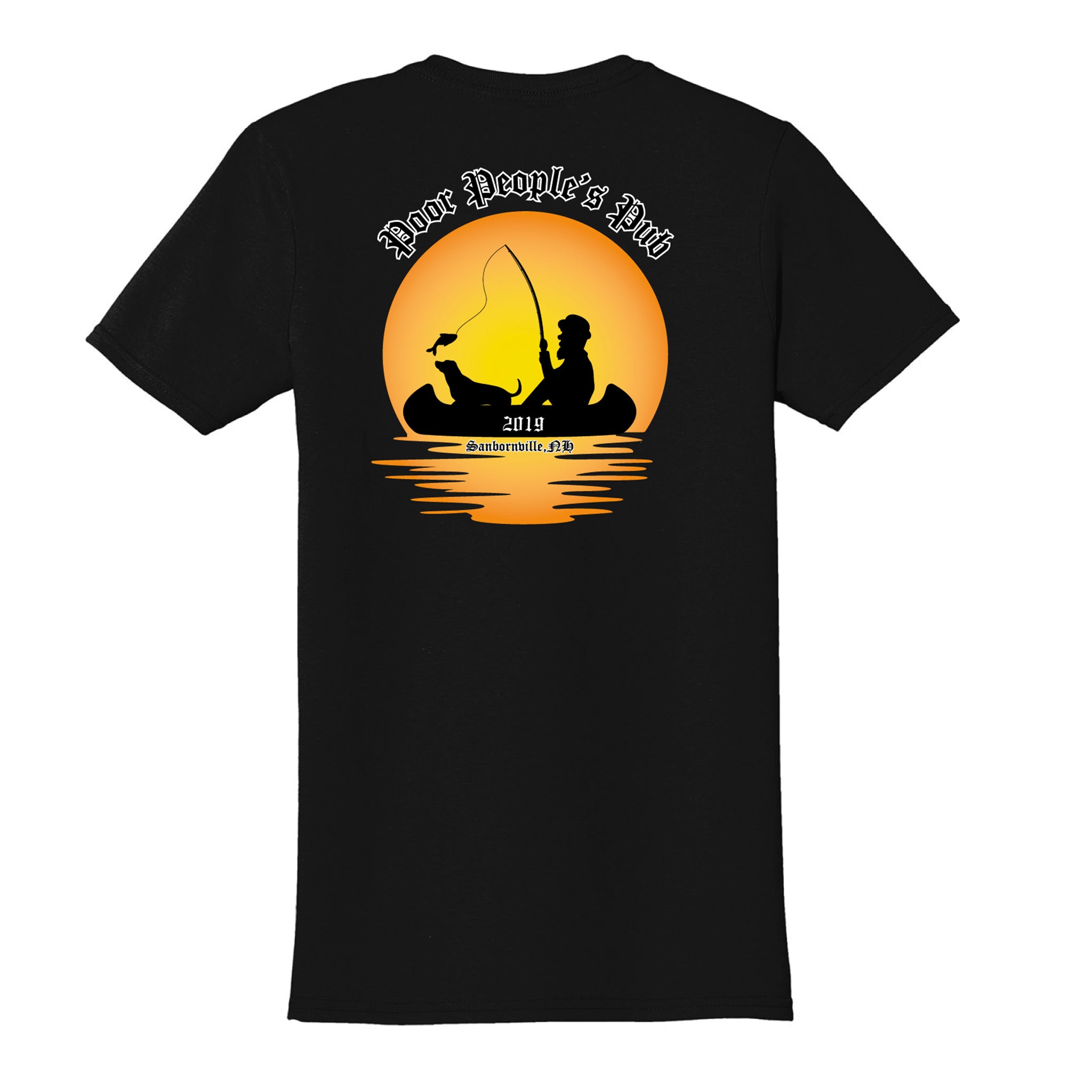 People's Pub 2019 Summer T-Shirt in Black