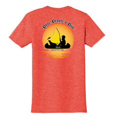 People's Pub 2019 Summer T-Shirt in Heather Orange