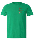 Poor People's Pub 2004 "Old Man" T-Shirt in Heather Irish Green