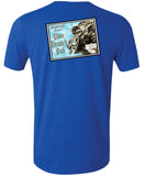 People's Pub 2004 "Old Man" T-Shirt in Heather Royal Blue