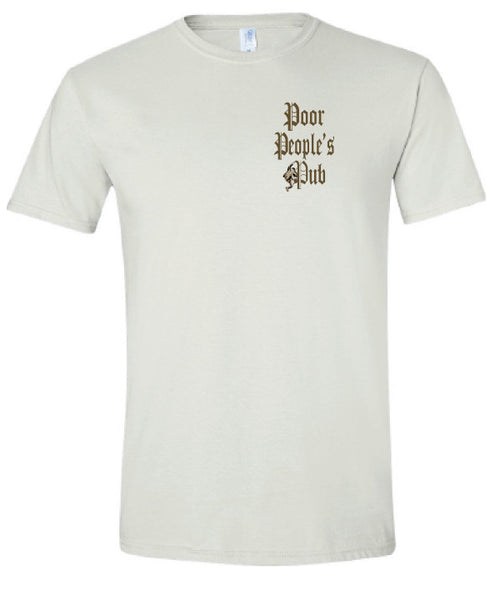 People's Pub 2019 Summer T-Shirt in White – Poor People's Pub